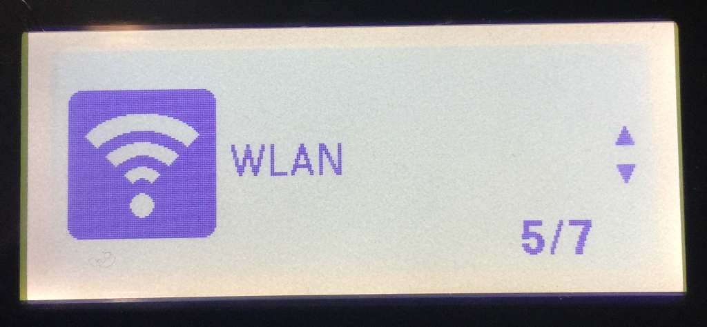 IP address of the Brother QL-820NW label printer